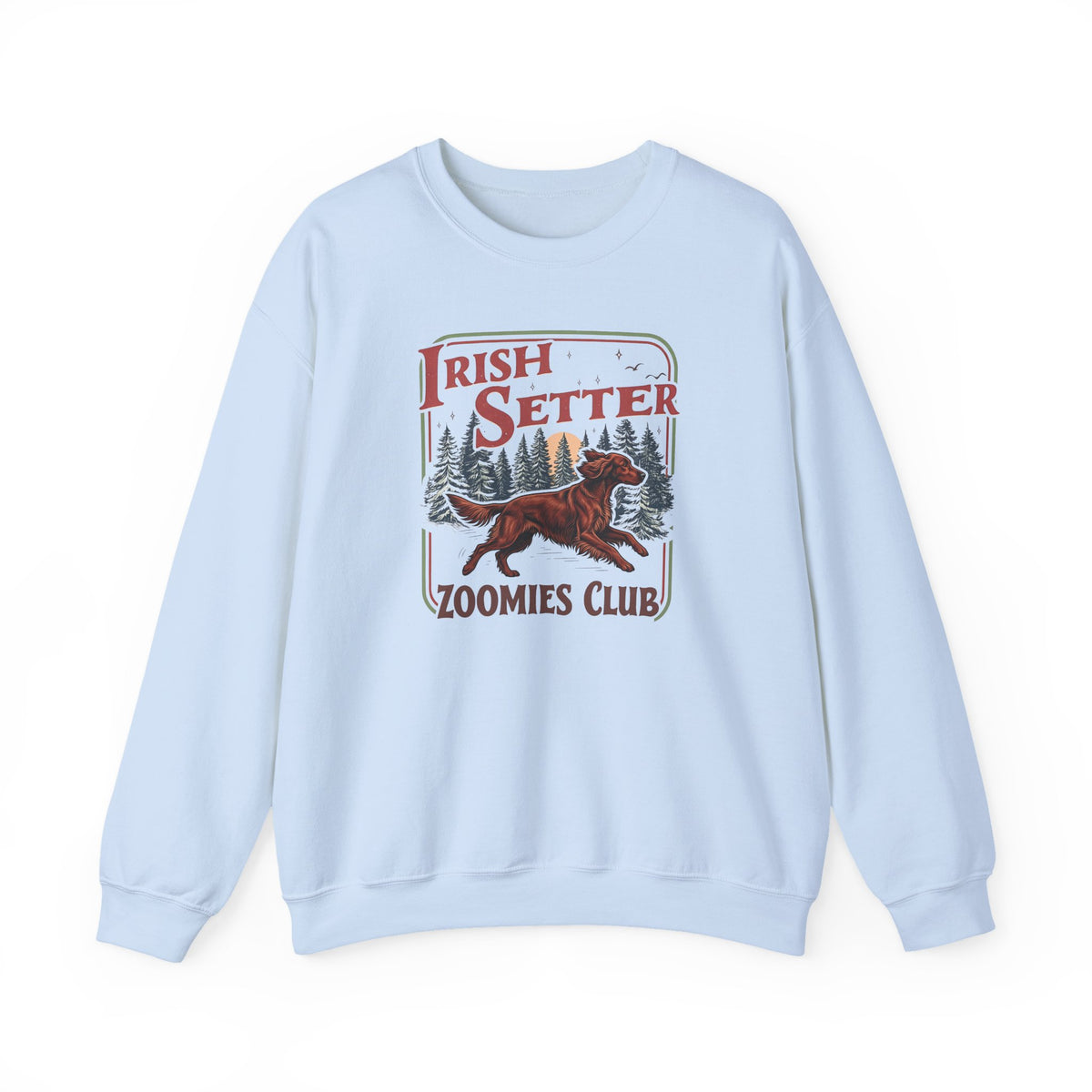 Irish Setter Zoomies Club Crewneck Sweatshirt