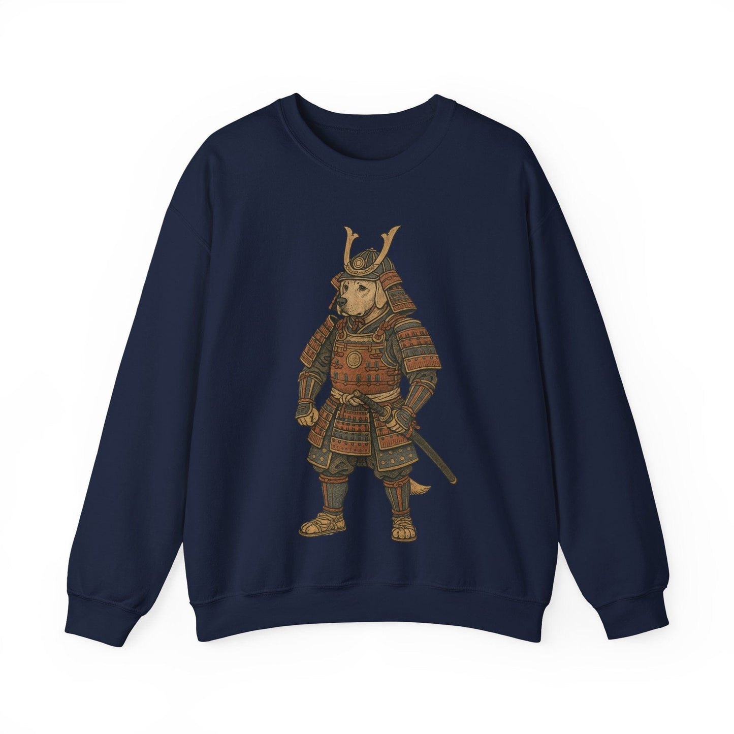 Labrador Samurai Crewneck Sweatshirt Navy