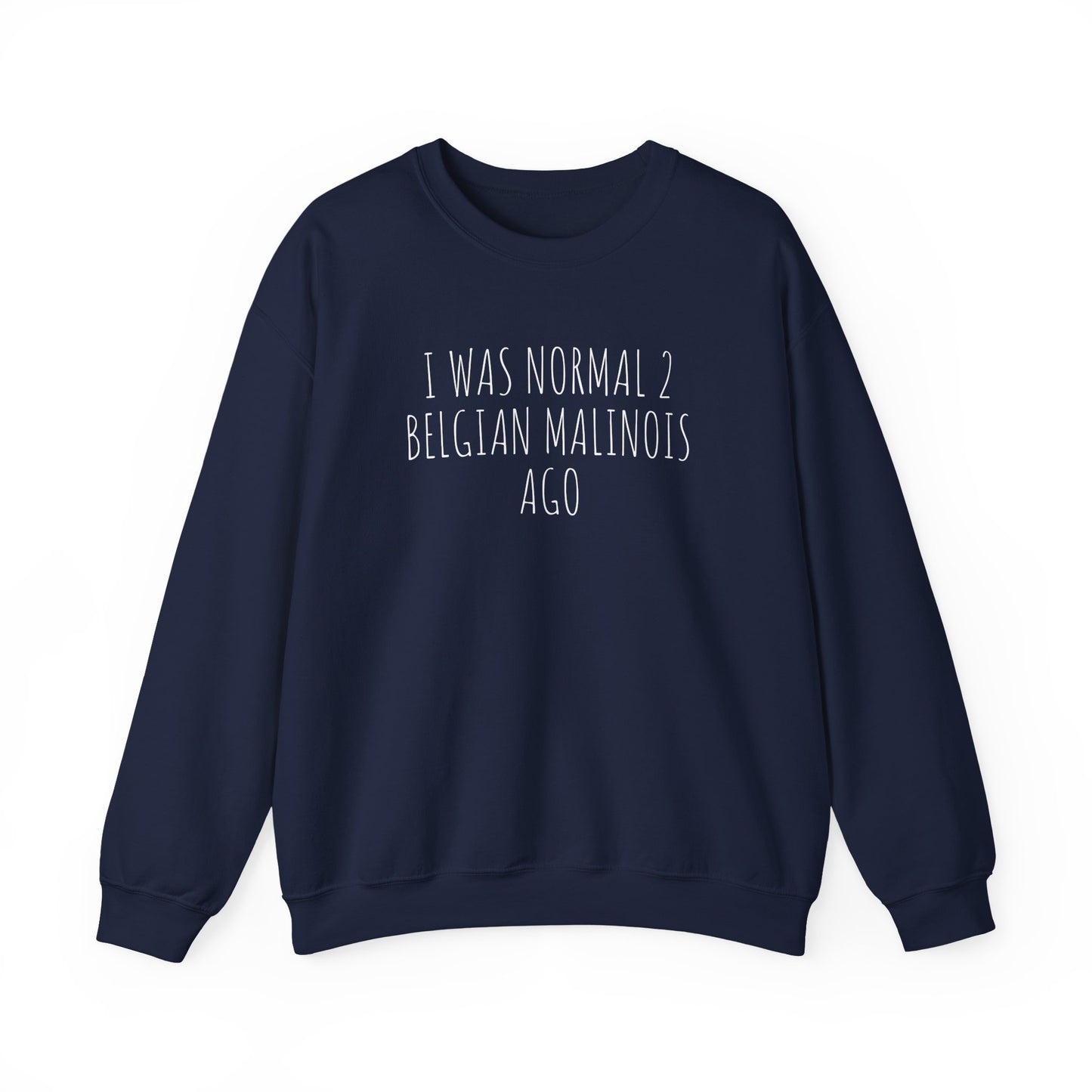 2 Belgian Malinois Crewneck Sweatshirt