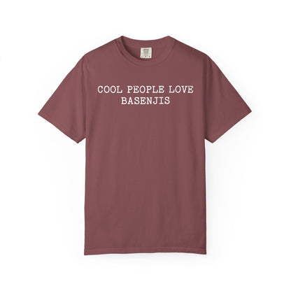 Cool People Love Basenjis Premium Tee