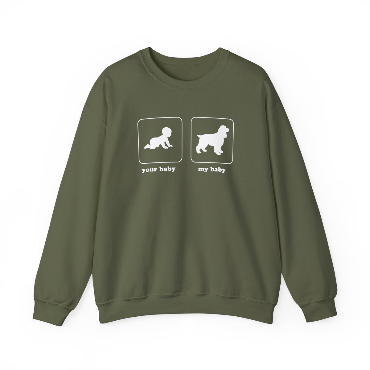 My Baby Cocker Spaniel Crewneck Sweatshirt