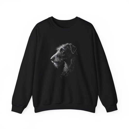 Irish Wolfhound Portrait Crewneck Sweatshirt