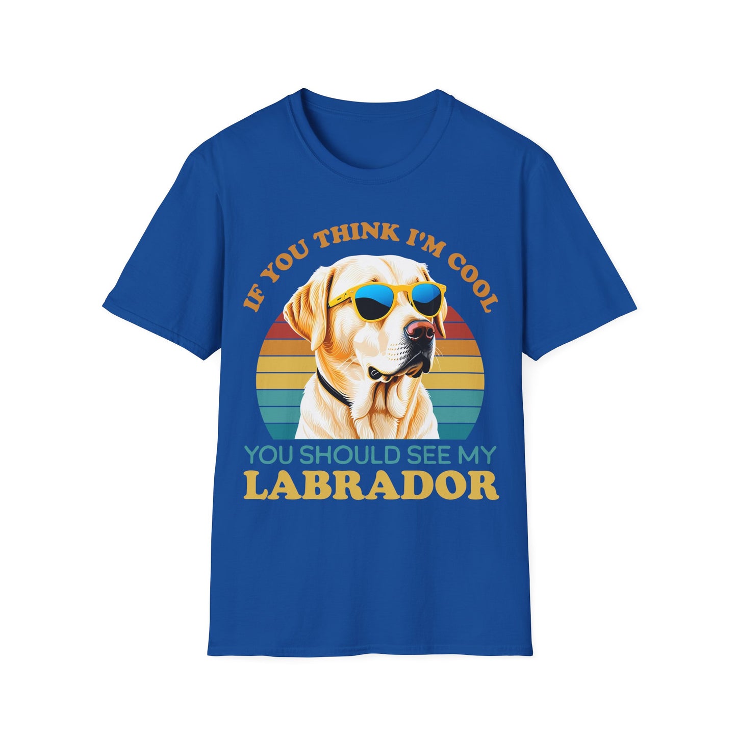 Cool Yellow Labrador Tee