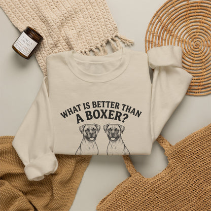 2 Boxers Halftone Crewneck Sweatshirt