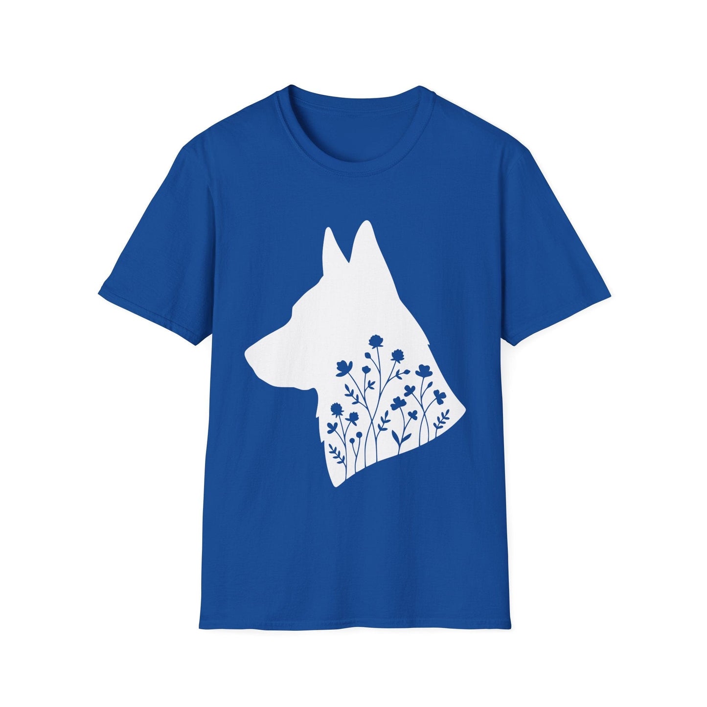 German Shepherd Flowers