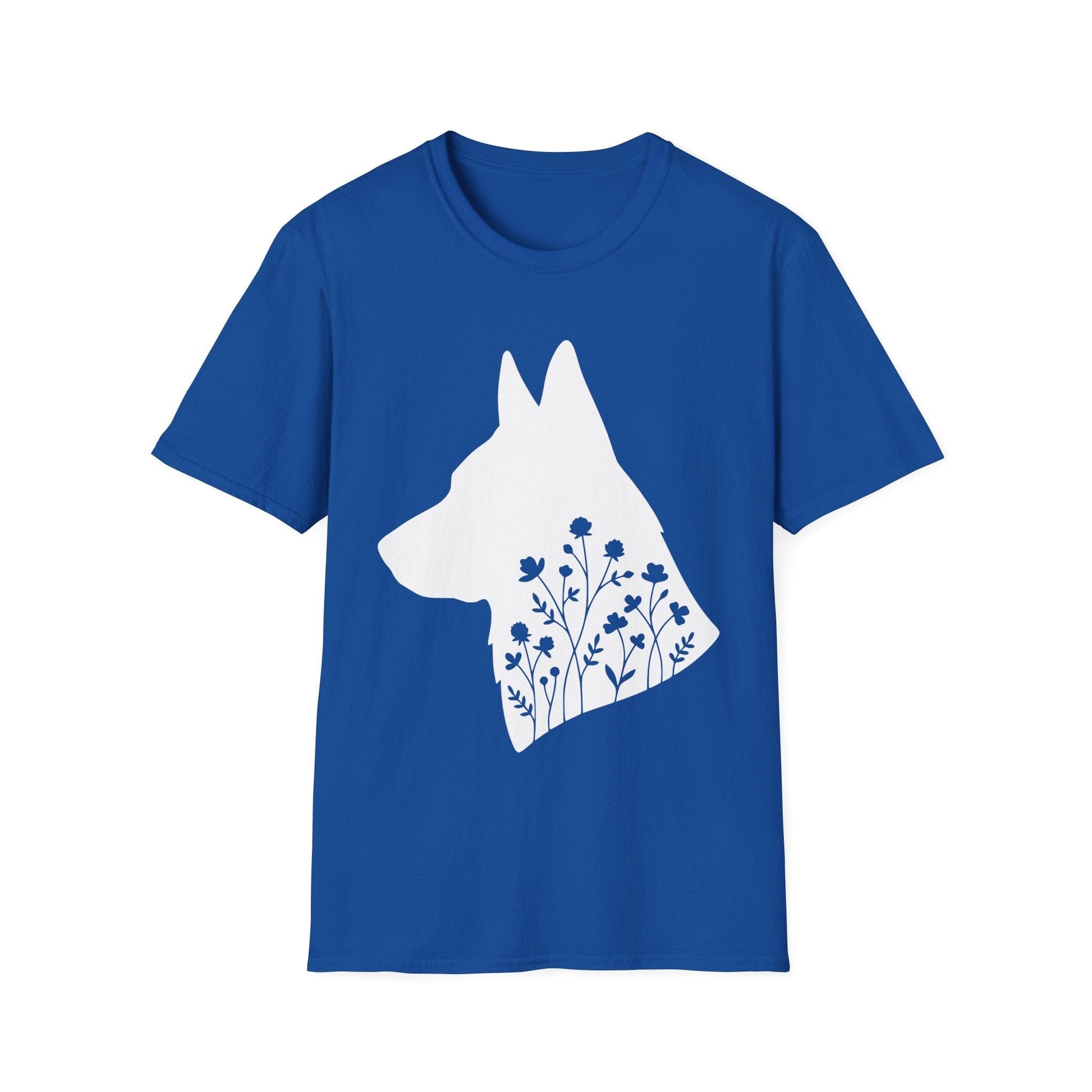 German Shepherd Flowers