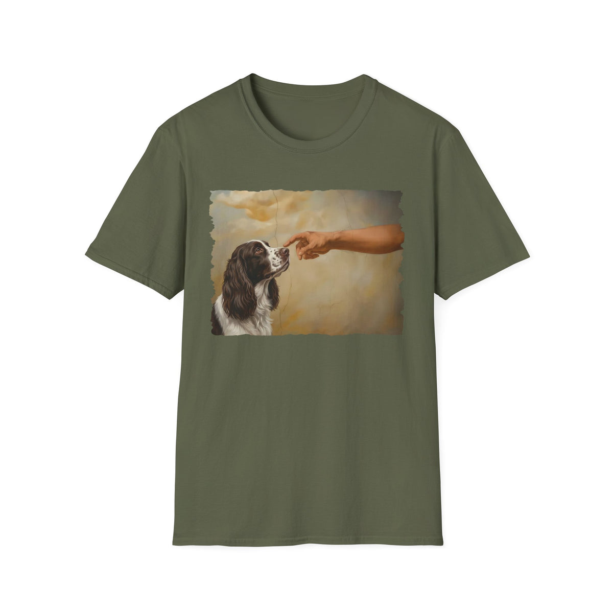God Creates Springer Spaniel