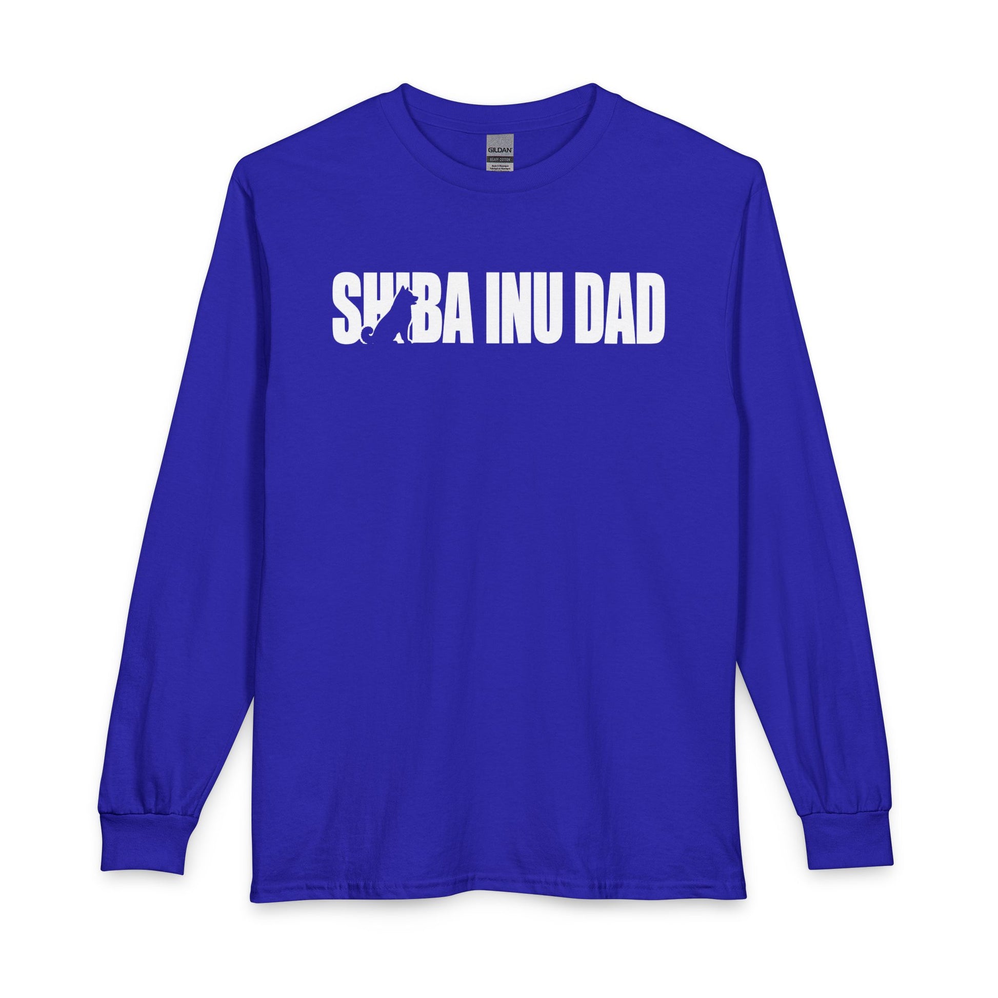Shiba Inu Dad Long Sleeve Royal