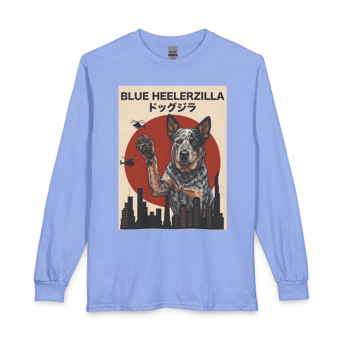 Blue Heeler Heelerzilla Long Sleeve