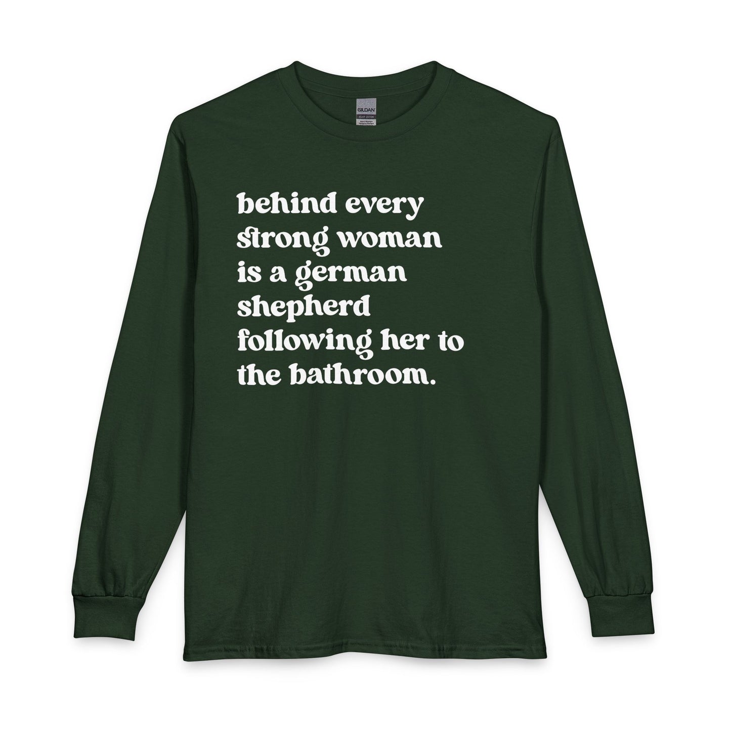 German Shepherd Mom Long Sleeve