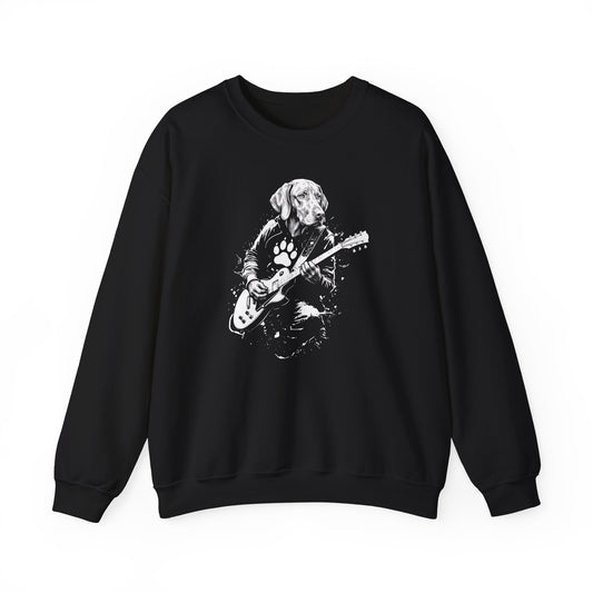 Vizsla Guitar Crewneck Sweatshirt