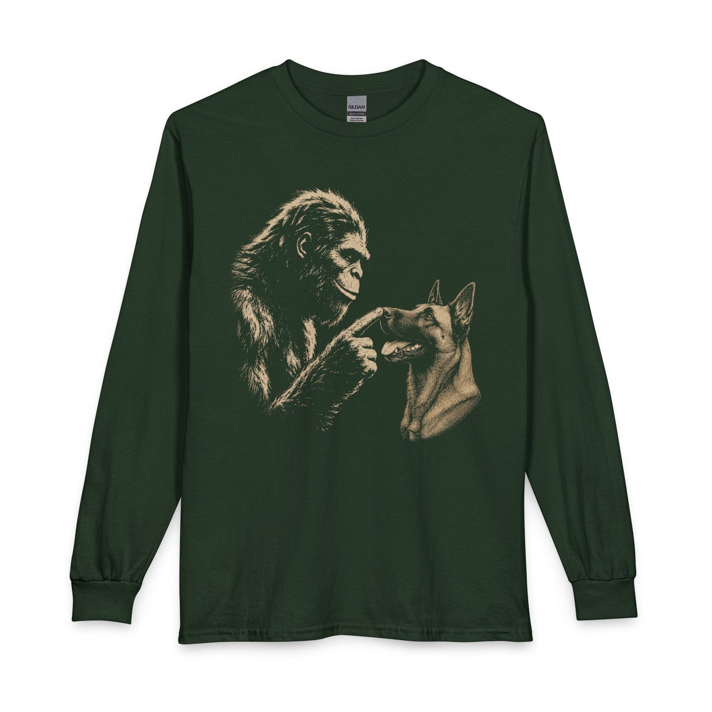 Bigfoot Belgian Malinois Long Sleeve