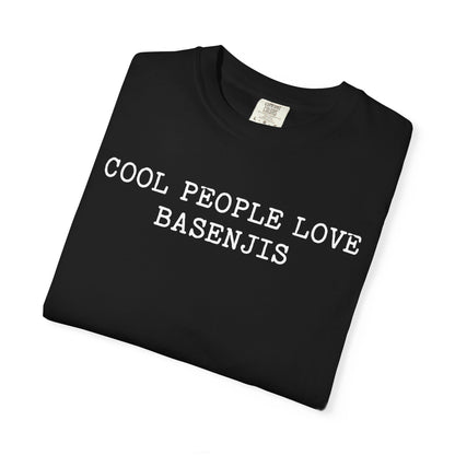 Cool People Love Basenjis Premium Tee
