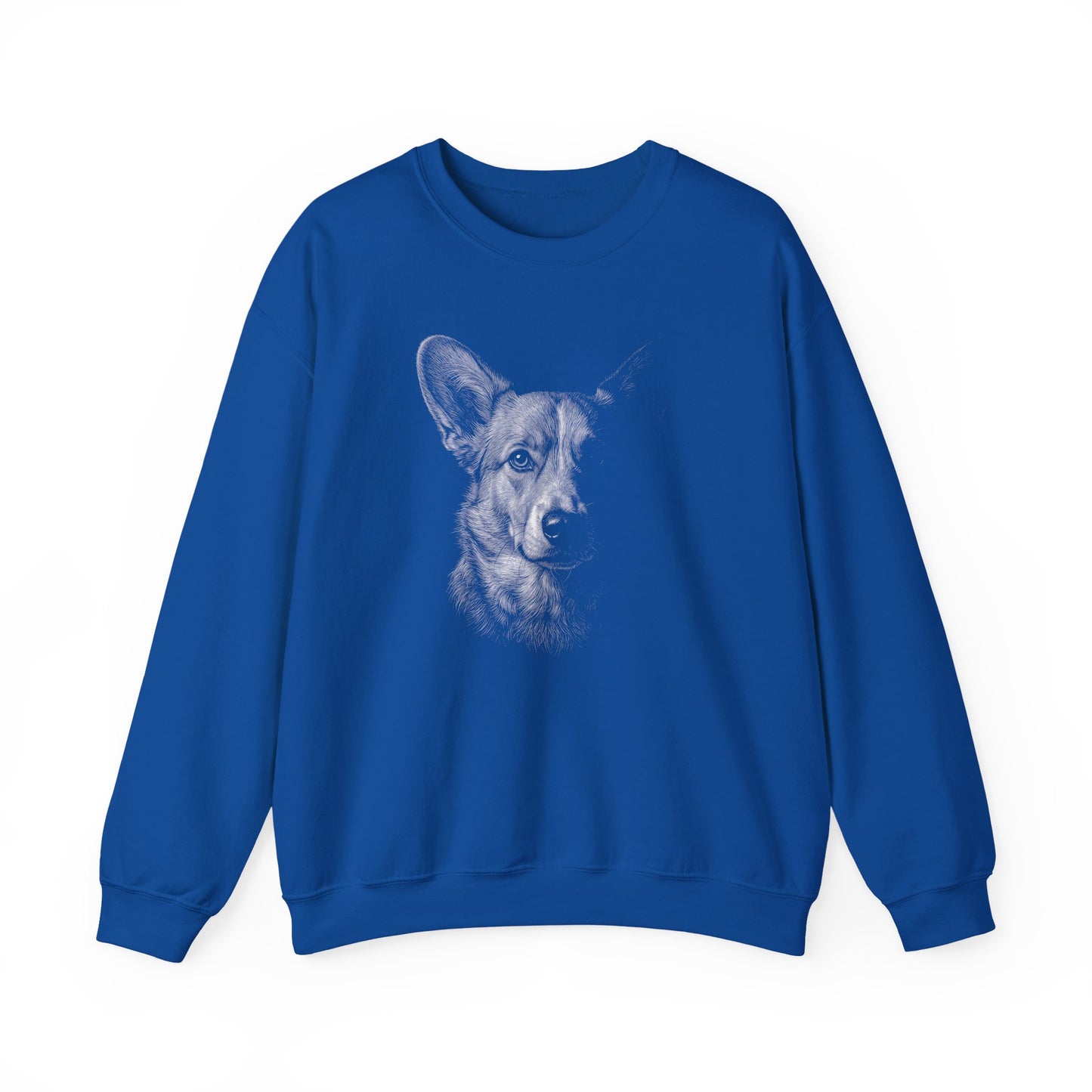 Cardigan Welsh Corgi Portrait Crewneck Sweatshirt