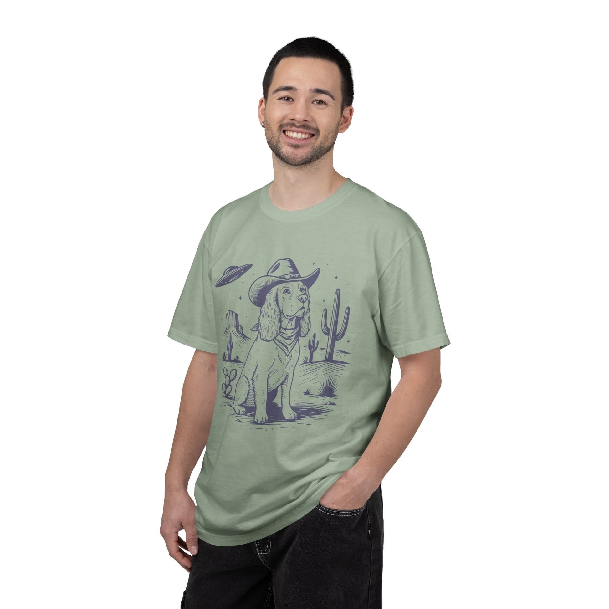 Cocker Spaniel Cowboy Premium Tee