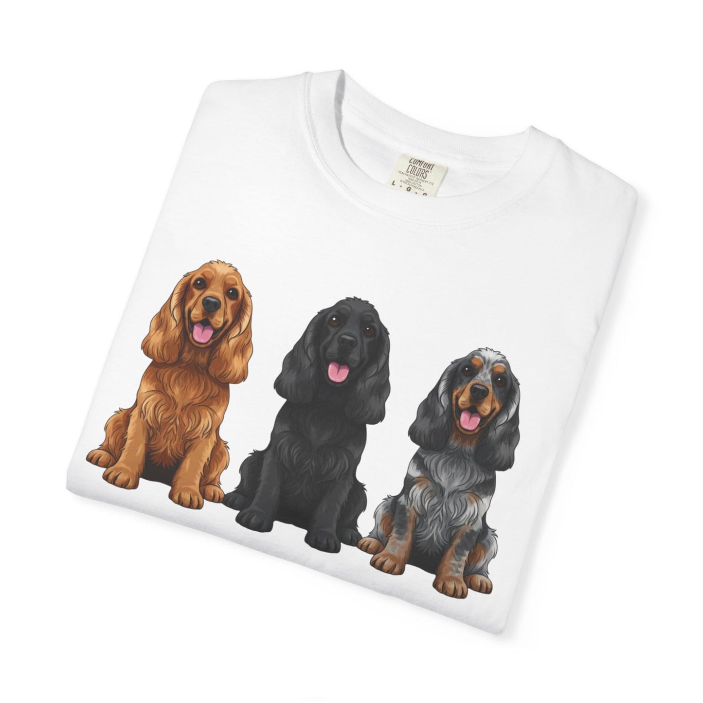 Cocker Spaniel Sit Show Premium Tee
