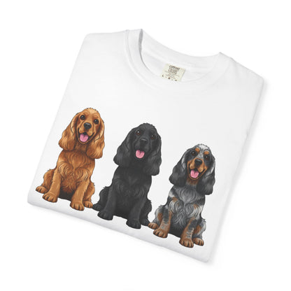 Cocker Spaniel Sit Show Premium Tee