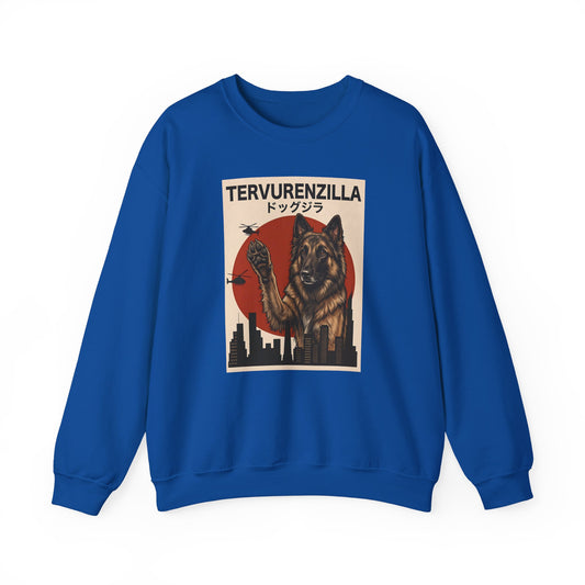 Belgian Tervuren Tervurenzilla Crewneck Sweatshirt