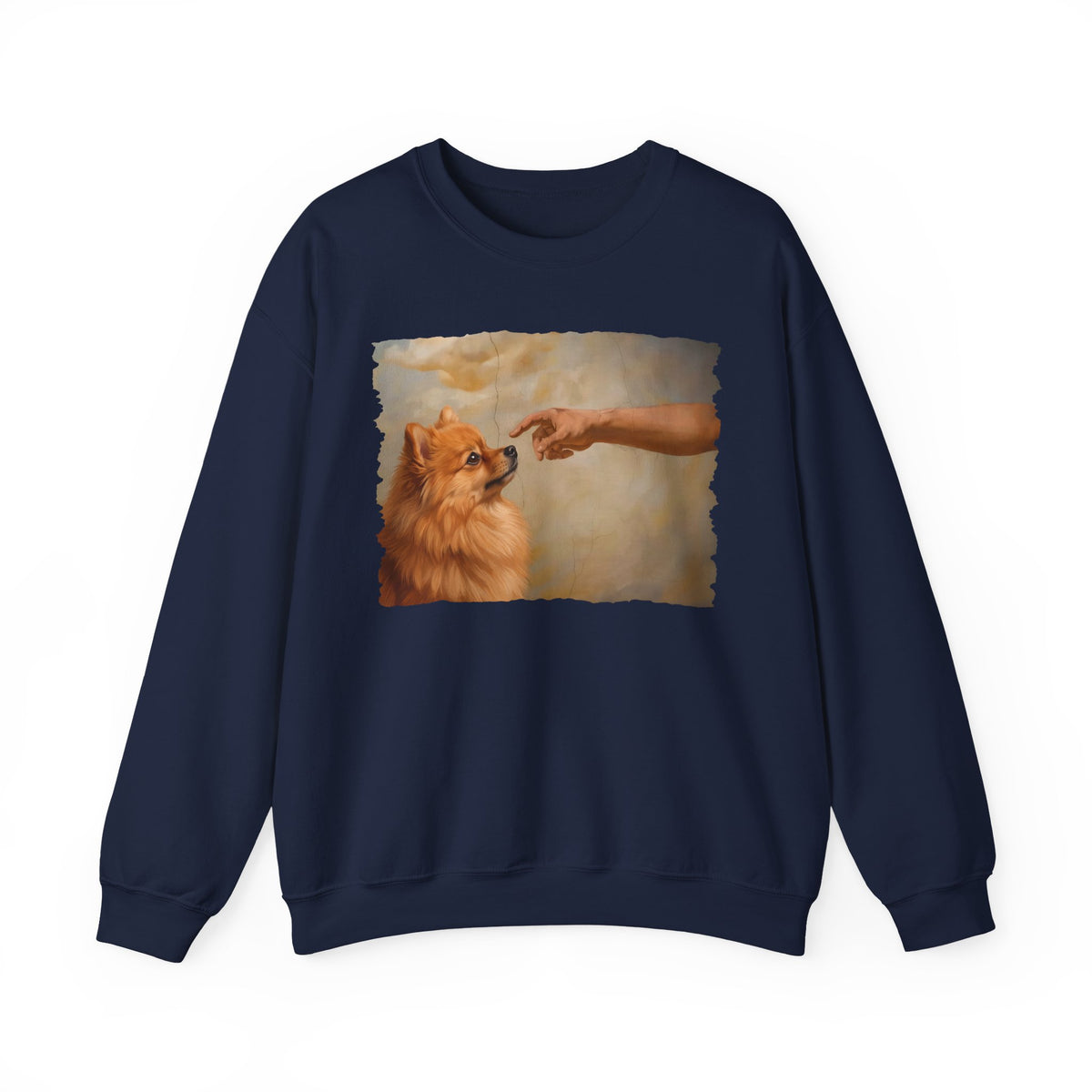 Pomeranian Creation Crewneck Sweatshirt