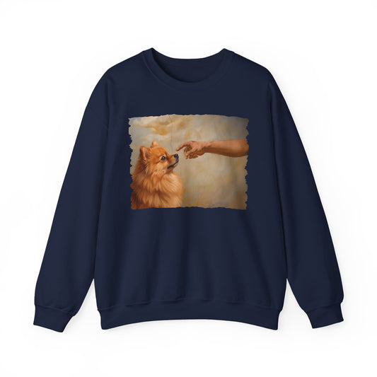 Pomeranian Creation Crewneck Sweatshirt