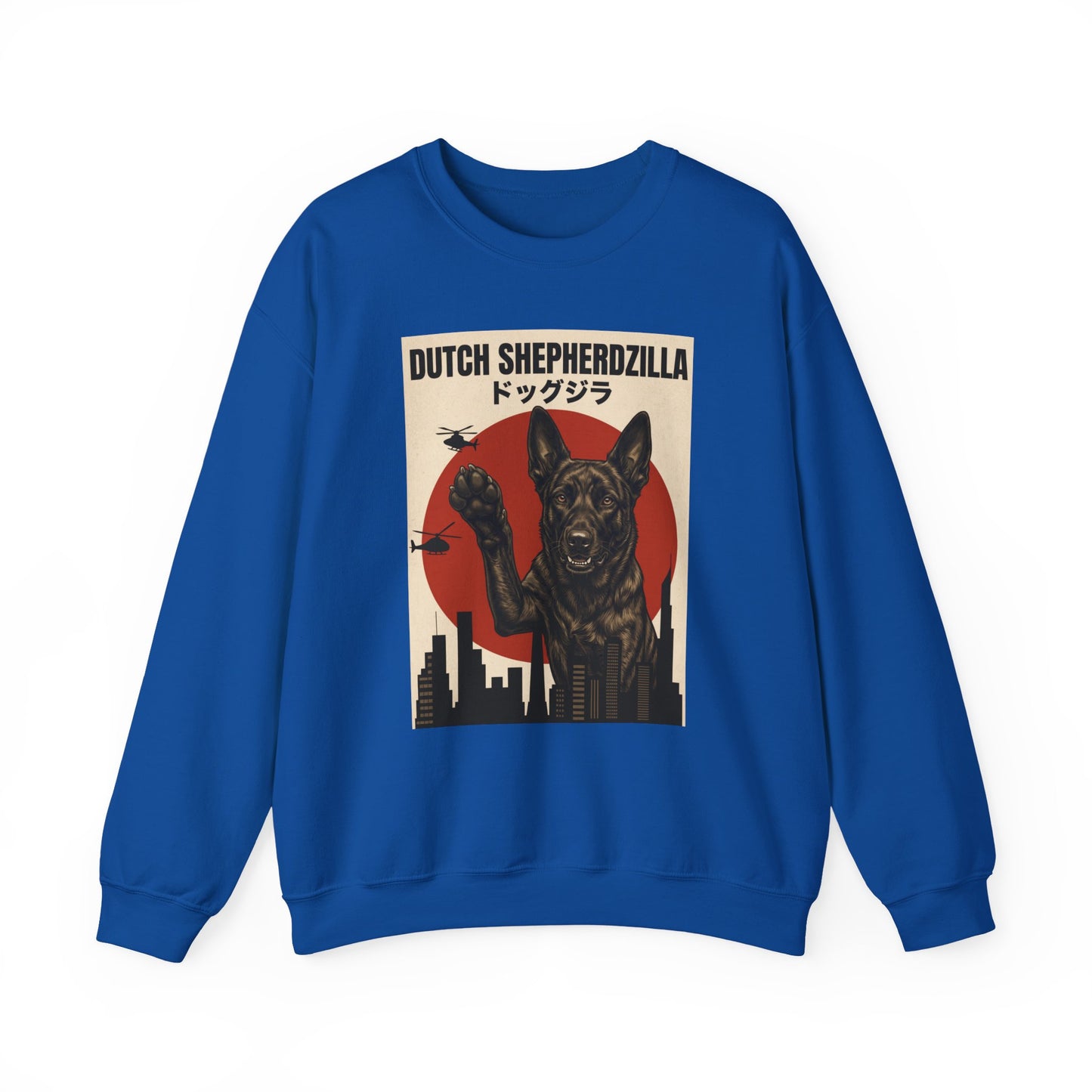 Dutch Shepherdzilla Crewneck Sweatshirt