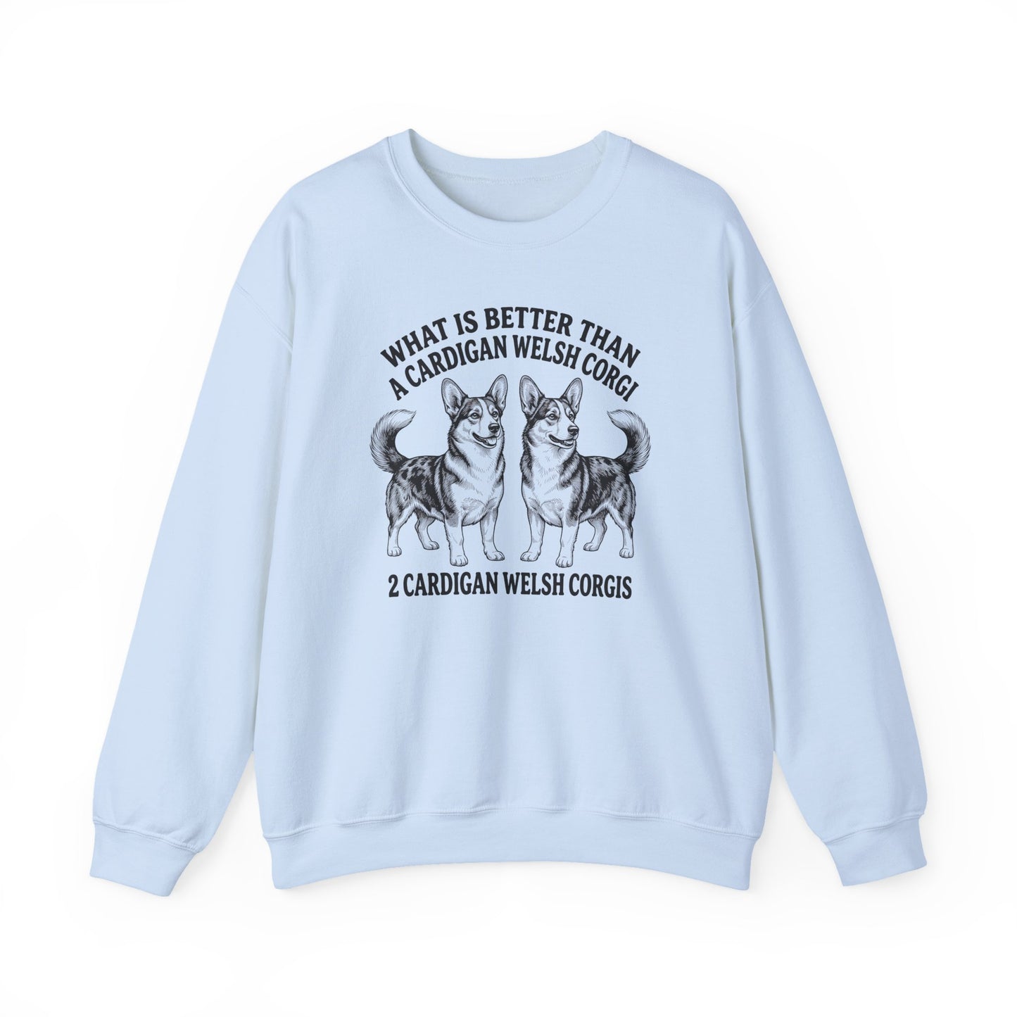 2 Cardigan Welsh Corgi Crewneck Sweatshirt