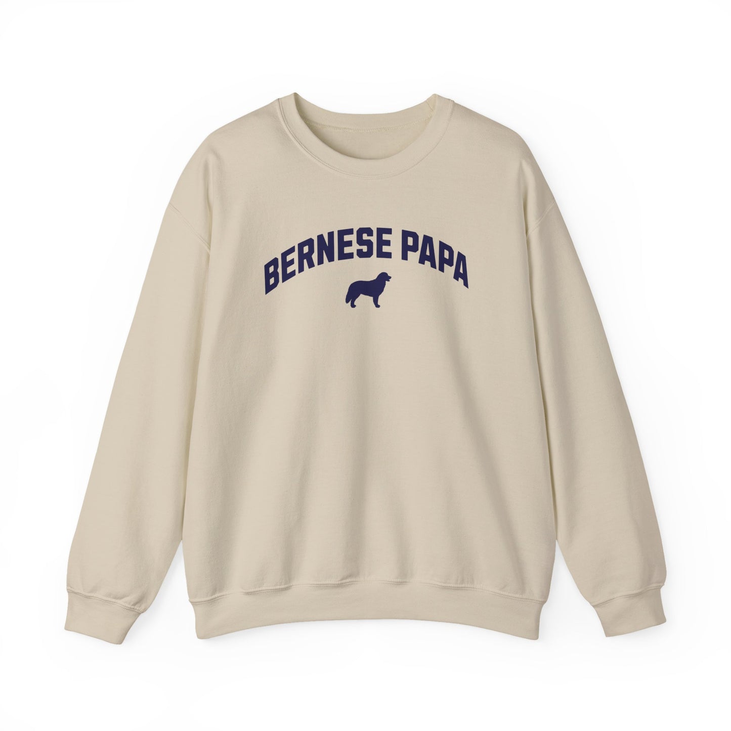 Bernese Papa Crewneck Sweatshirt Sand