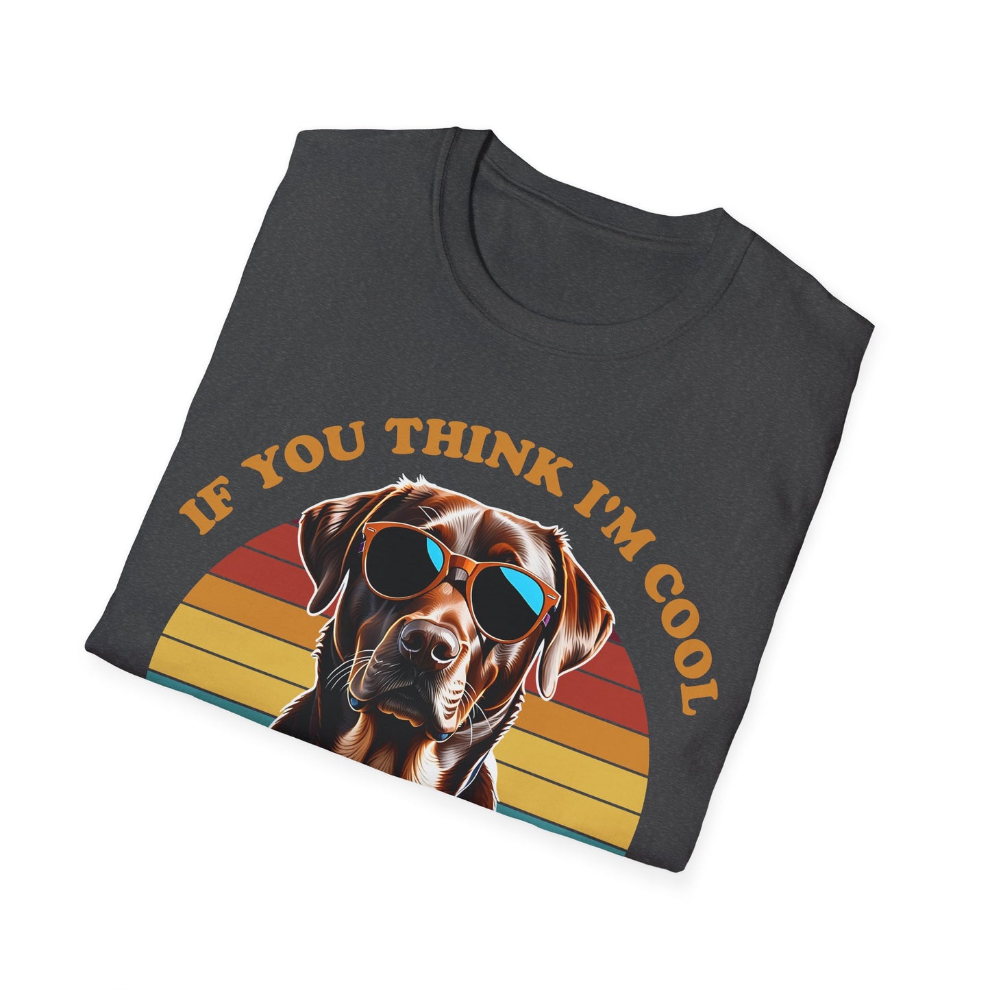 Cool Brown Labrador Tee