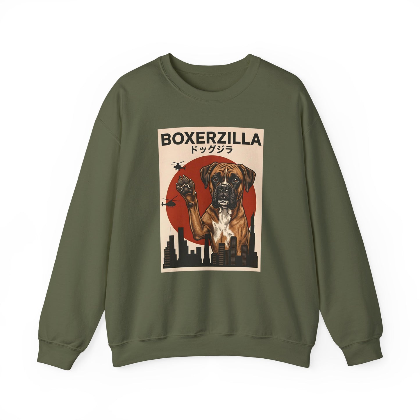Boxerzilla Crewneck Sweatshirt
