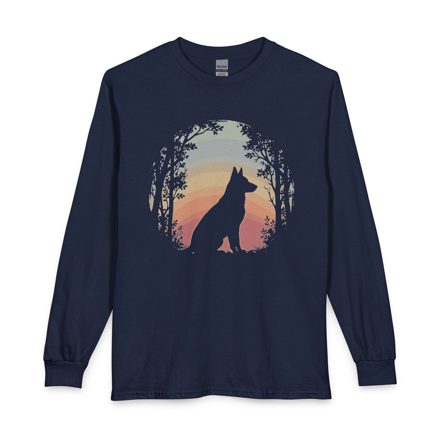 German Shepherd Nature Long Sleeve