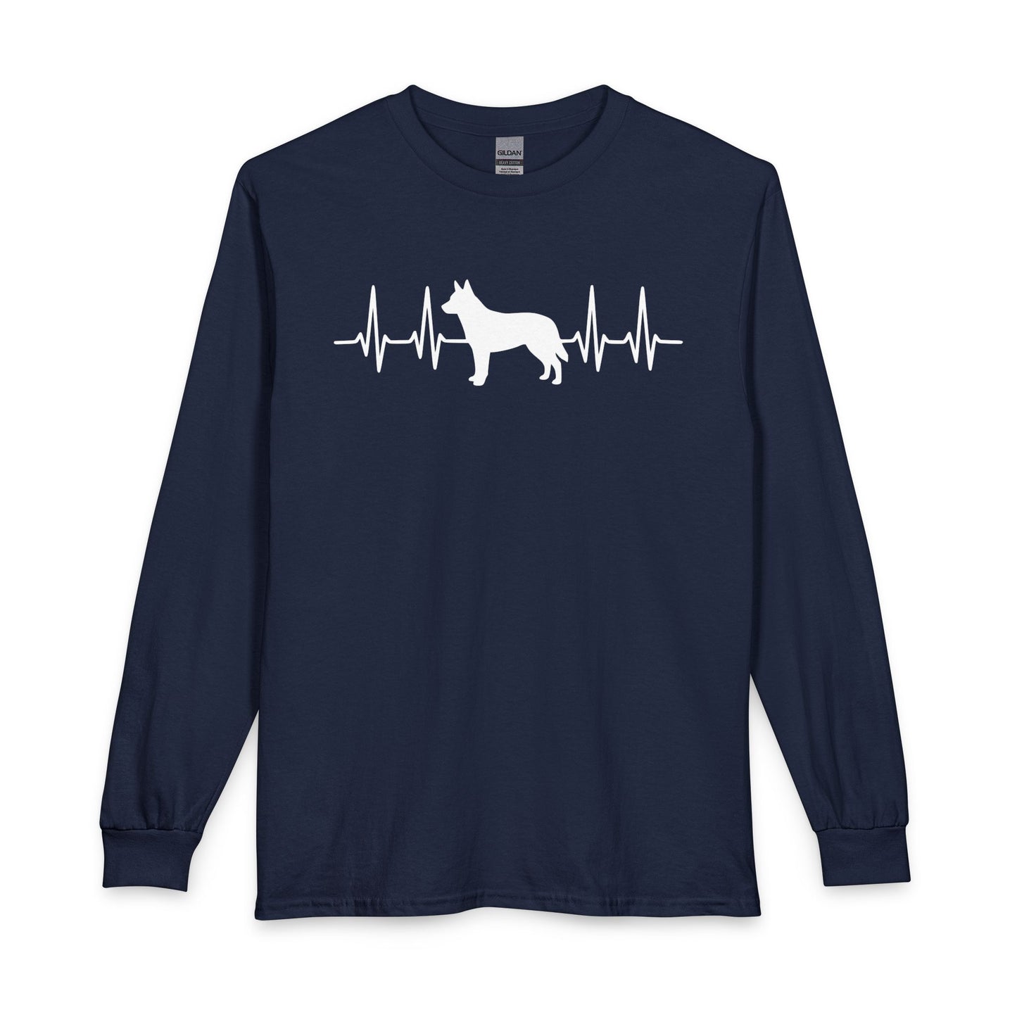 Australian Cattle Dog Heartbeat Long Sleeve