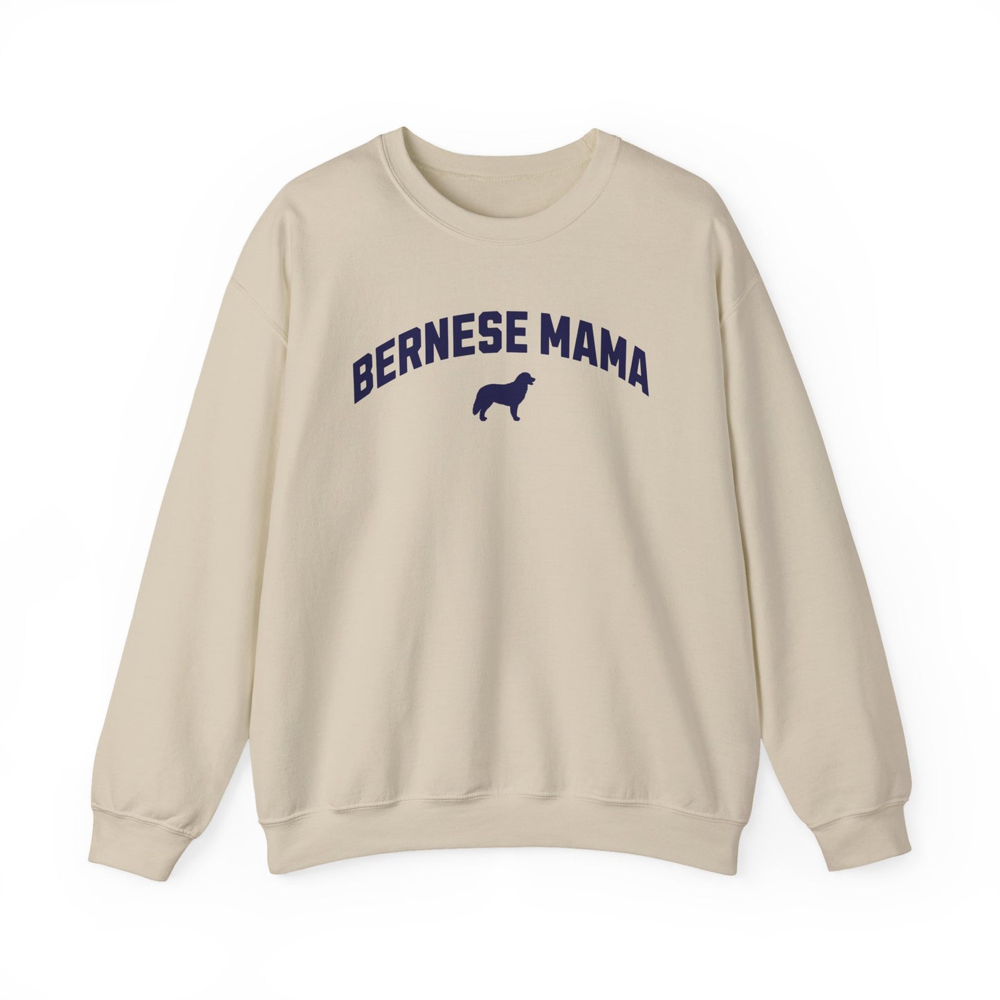 Bernese Mama Crewneck Sweatshirt Sand