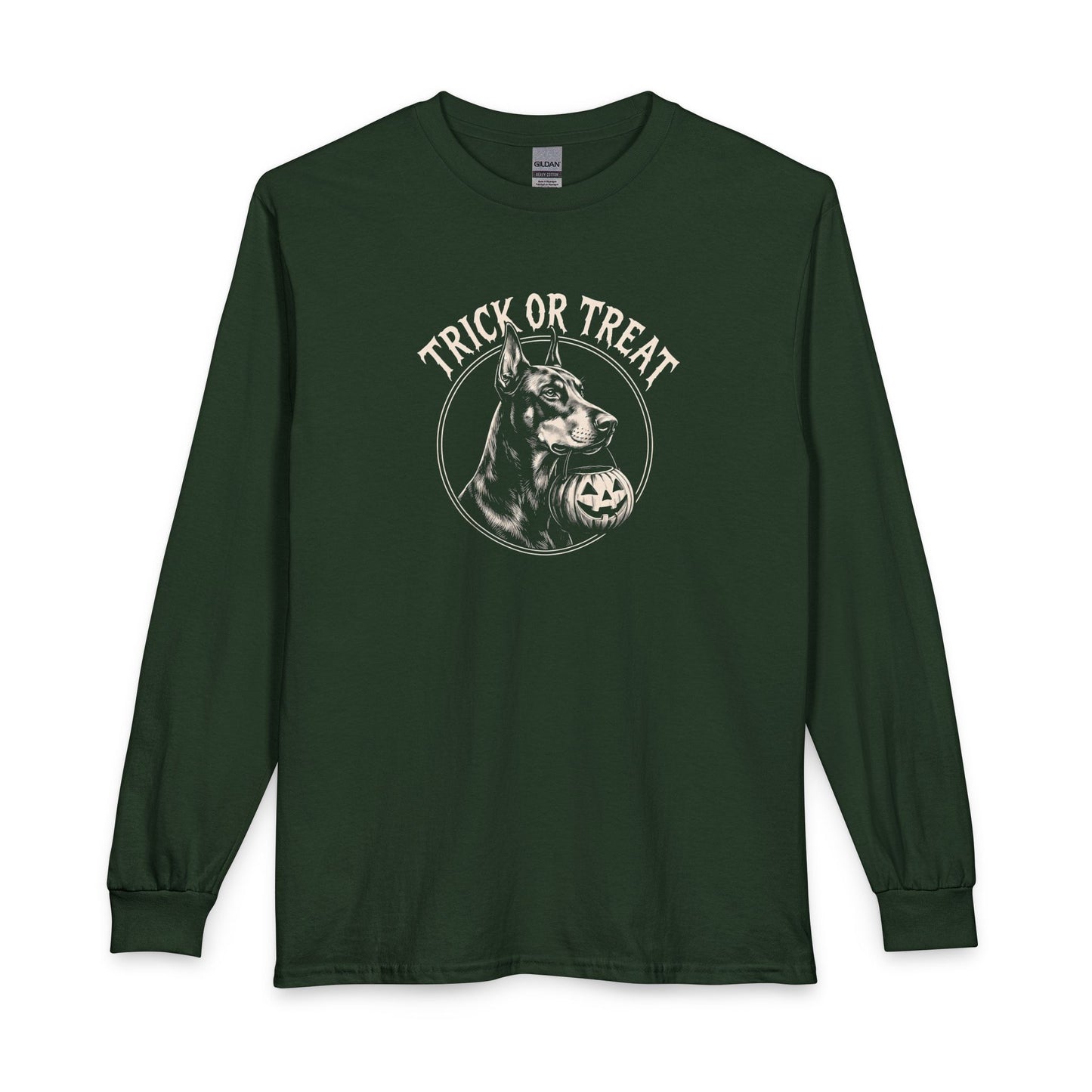 Doberman Halloween Long Sleeve