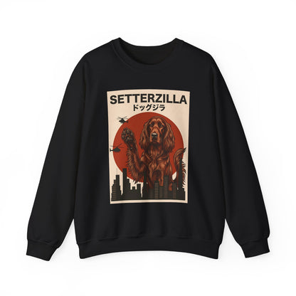 Irish Setter Setterzilla Crewneck Sweatshirt