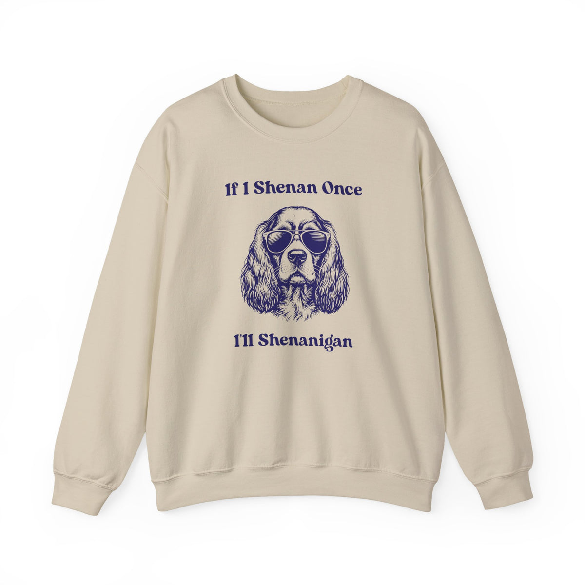 Cocker Spaniel Shenanigan Crewneck Sweatshirt