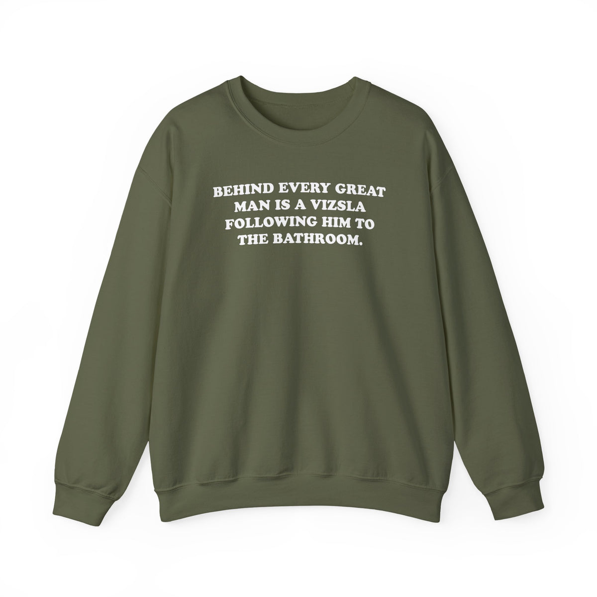 Great Man Vizsla Crewneck Sweatshirt