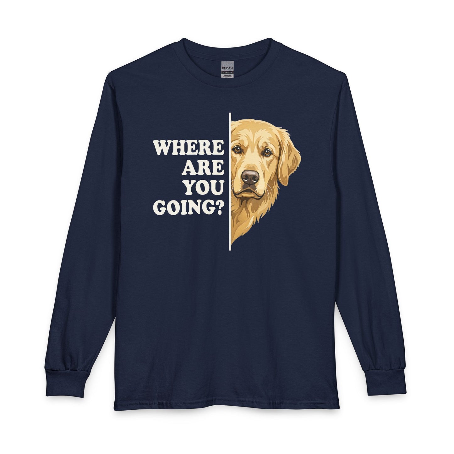Golden Retriever Following Long Sleeve