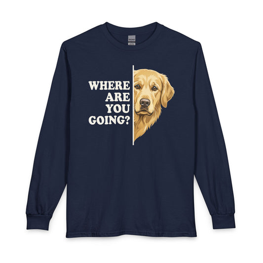 Golden Retriever Following Long Sleeve
