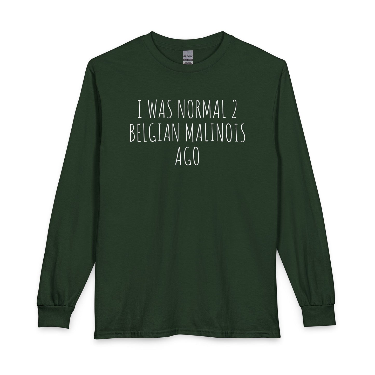 2 Belgian Malinois Long Sleeve