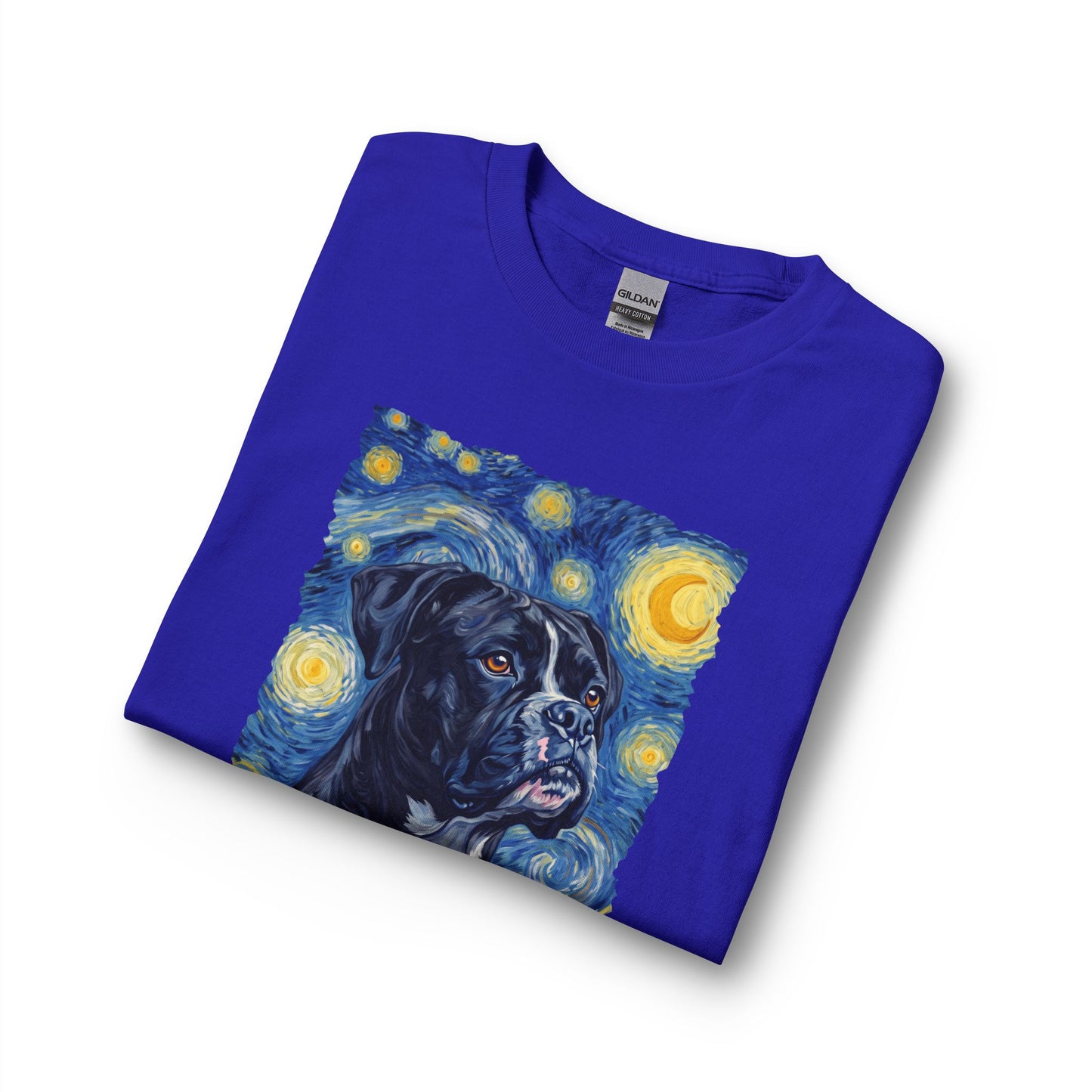 Black Boxer Van Gogh Long Sleeve
