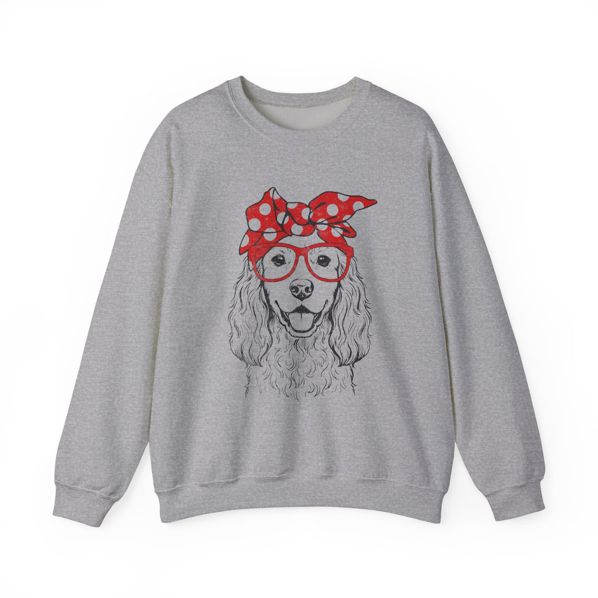 Cute Cocker Spaniel Crewneck Sweatshirt
