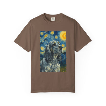 Blue Roan Cocker Spaniel van Gogh