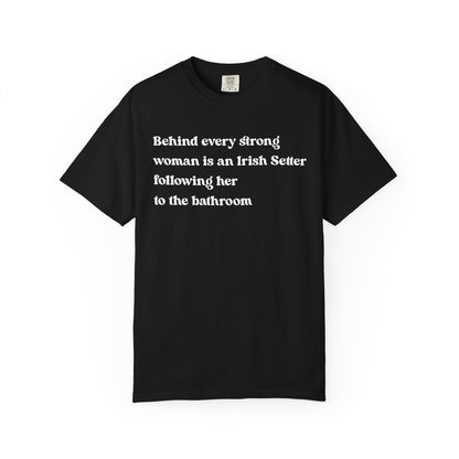 Irish Setter Strong Woman Premium Tee