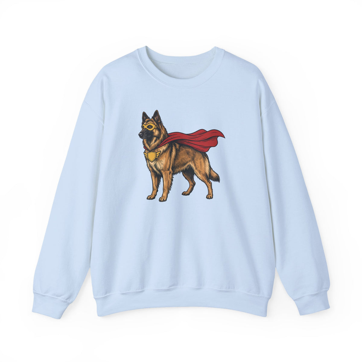 Belgian Tervuren Superhero Crewneck Sweatshirt