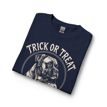 Boxer Trick or Treat Halloween Long Sleeve