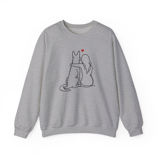 Dutch Shepherd Love Crewneck Sweatshirt