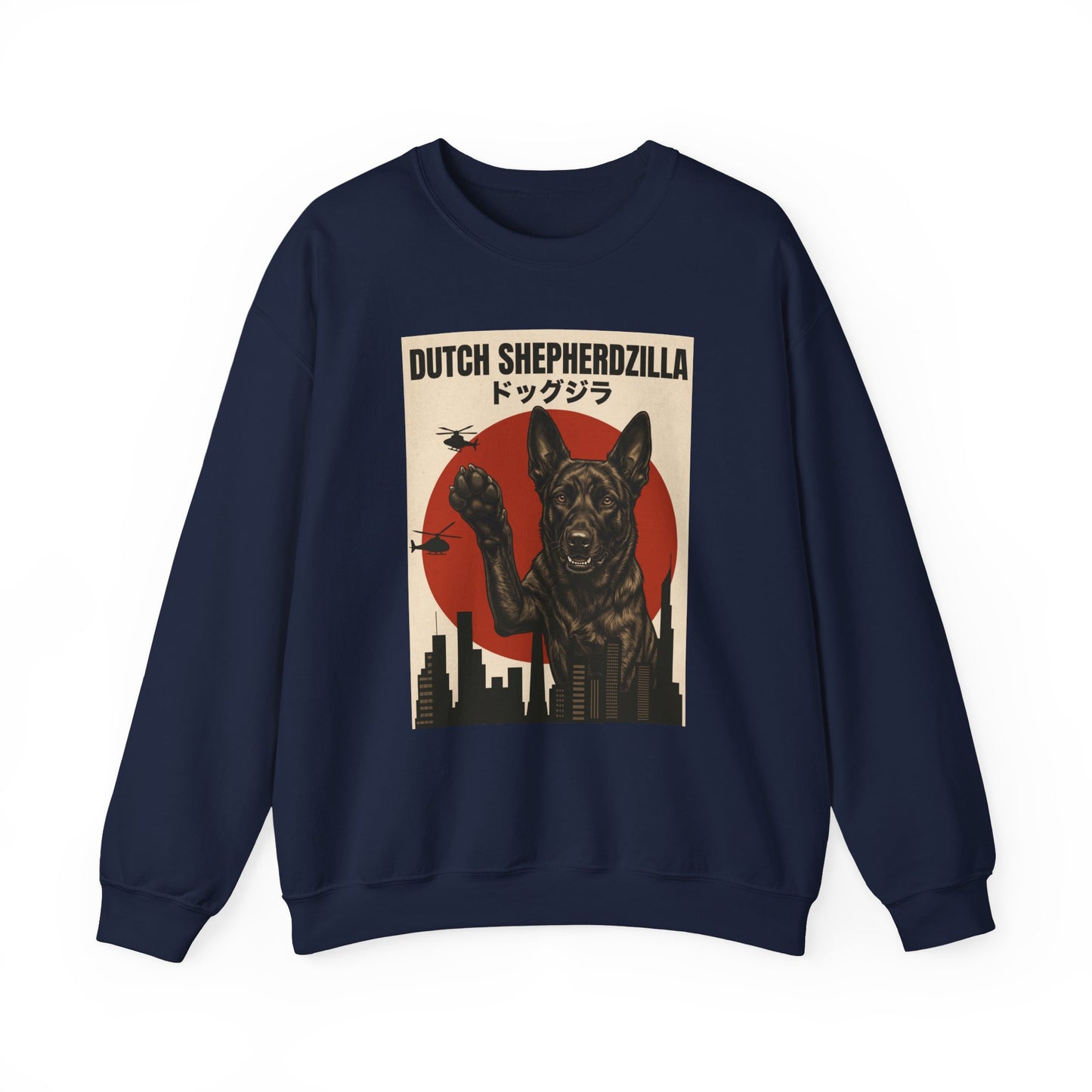 Dutch Shepherdzilla Crewneck Sweatshirt