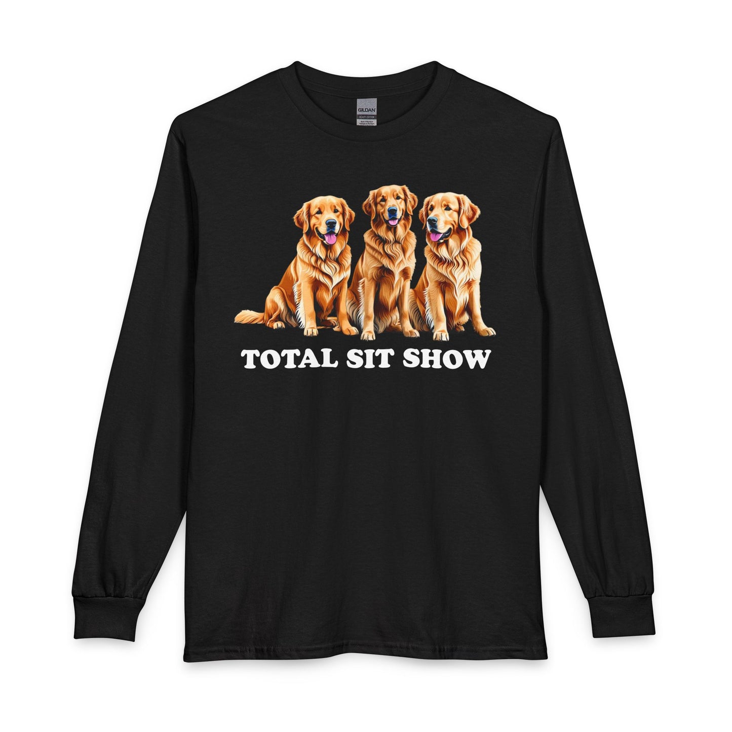 Golden Retriever Sit Show Long Sleeve