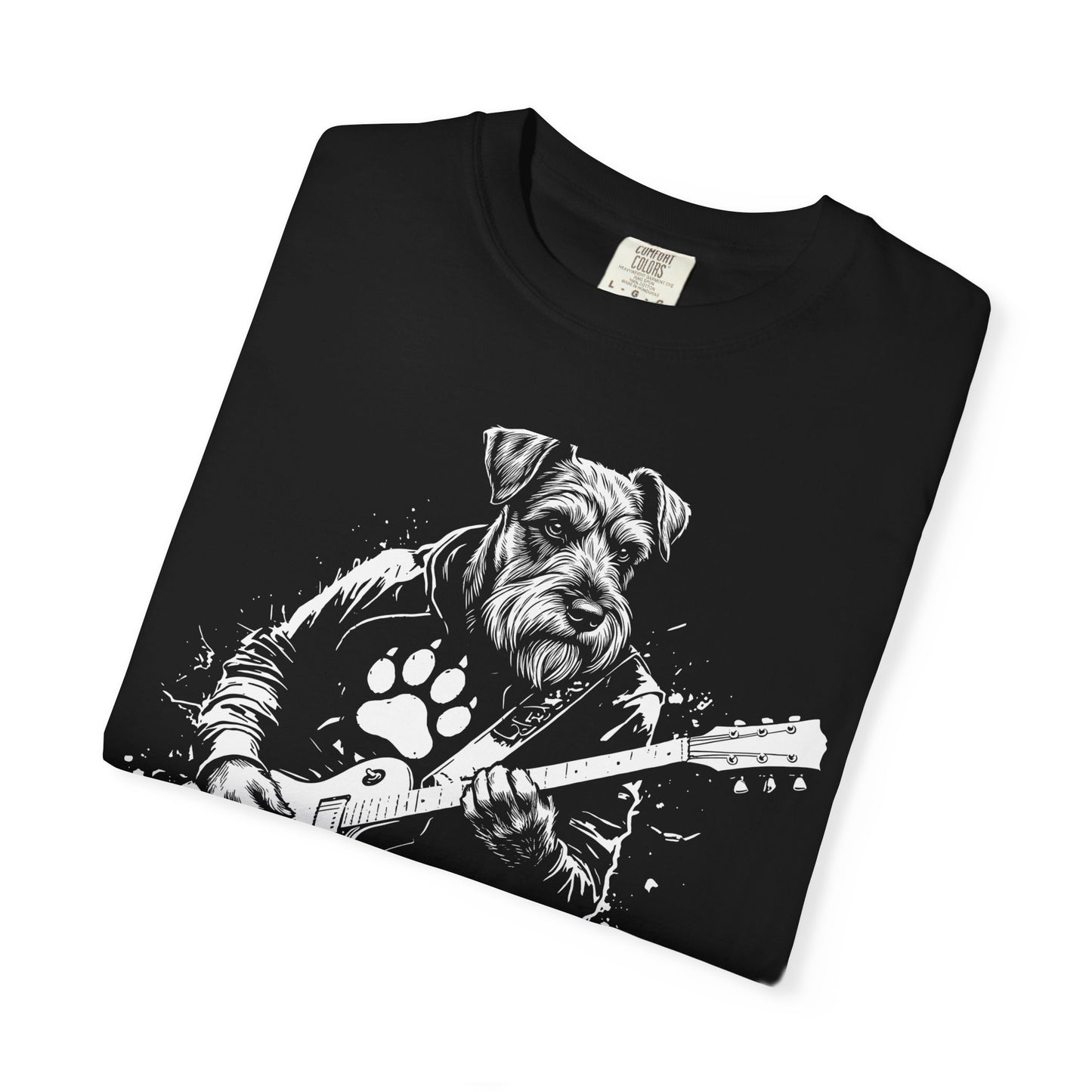Schnauzer Guitarist Premium Tee