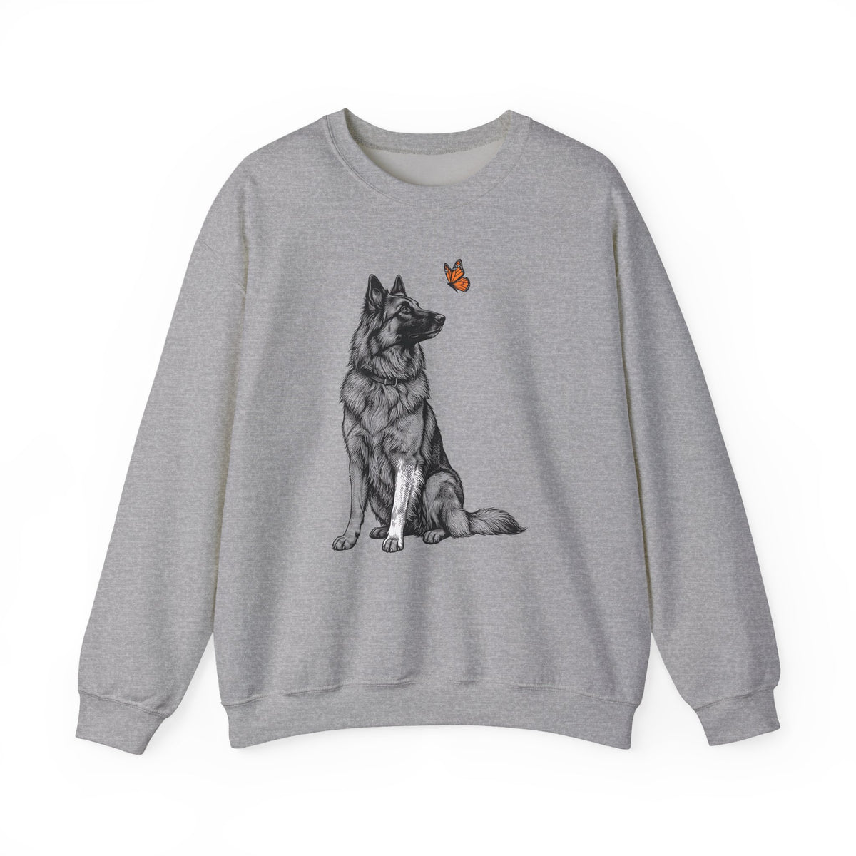 Belgian Tervuren Butterfly Crewneck Sweatshirt